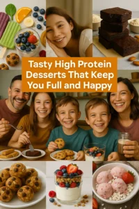 High Protein Desserts
