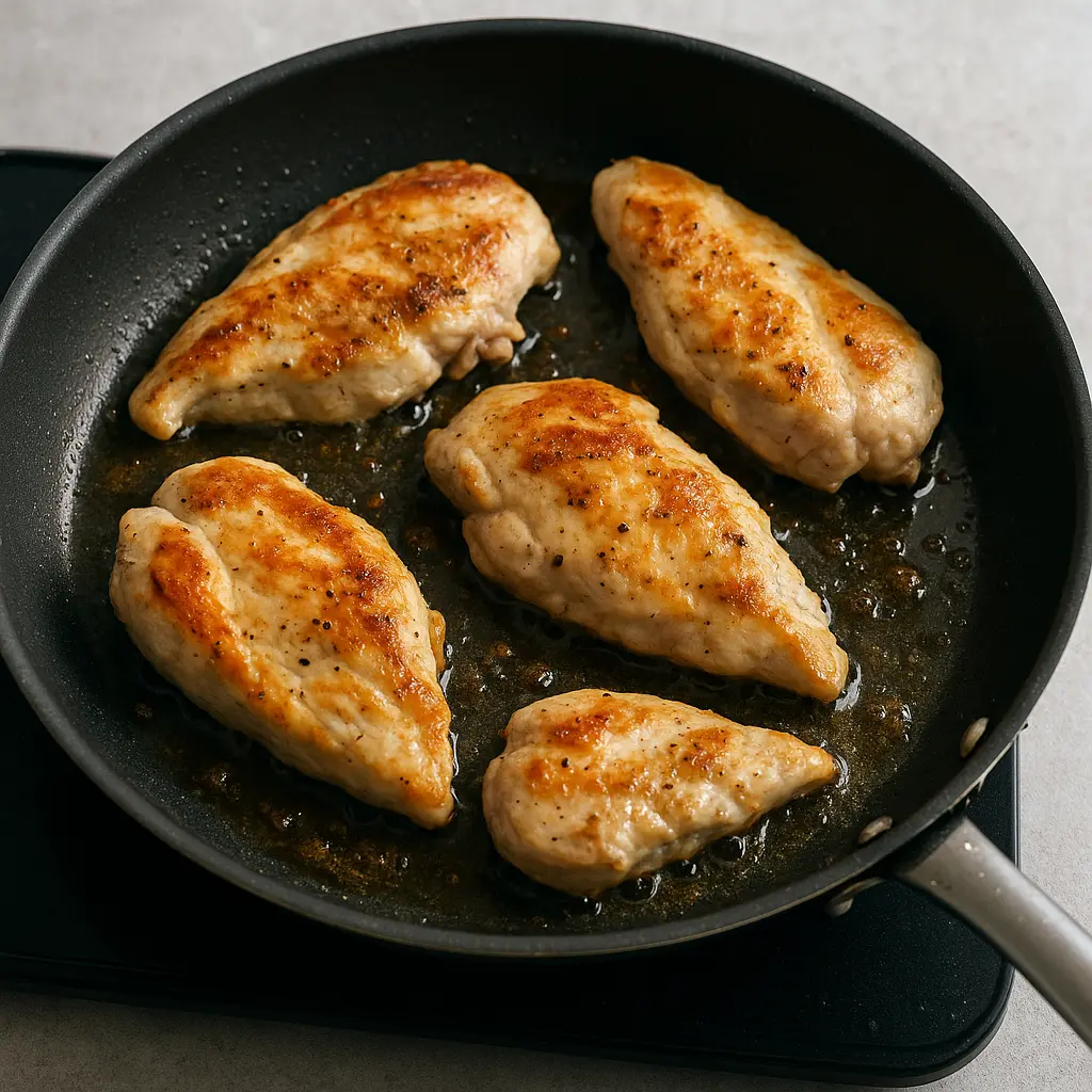 Cooking chicken