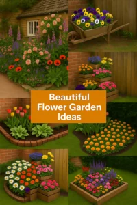 Beautiful Corner Flower Bed Ideas