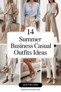 14 Summer Business Casual Outfits Ideas